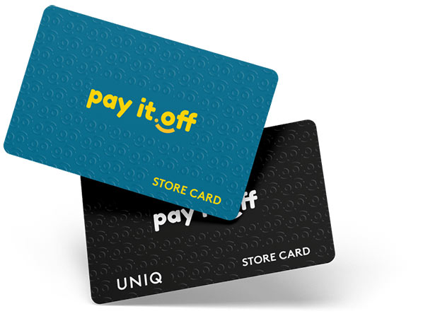 Pay It Off Store card.