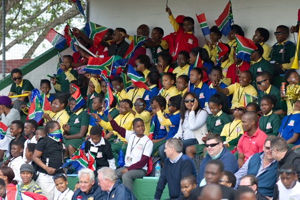 Children from VUSA academy at Championship Boerewors finals