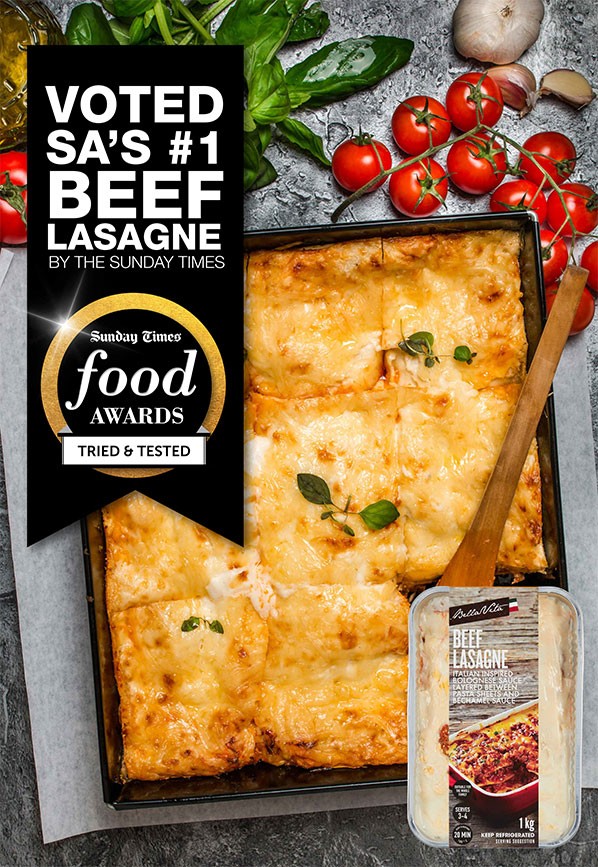 Checkers has SA's tastiest lasagne Checkers has SA's tastiest lasagne