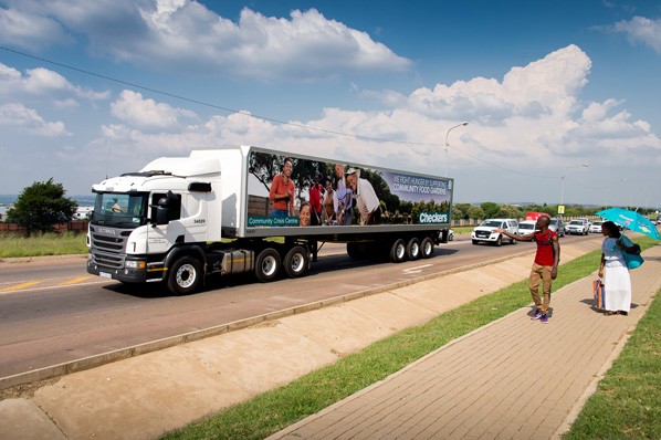 Community Crisis Centre - Community heroes featured on our fleet of trucks Community Crisis Centre - Community heroes featured on our fleet of trucks