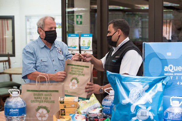 Winelands Fire Protection Association gets donation from Checkers Winelands Fire Protection Association gets donation from Checkers
